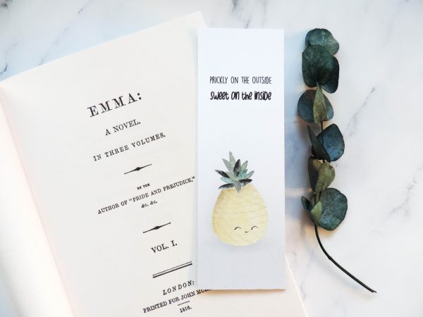 Ananas Lesezeichen